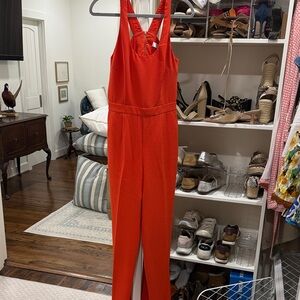 Trina Turk Vibrant Orange Dress